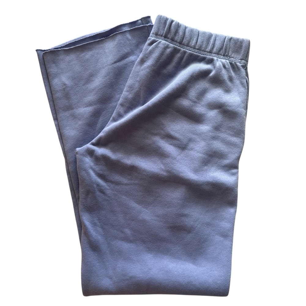 pink victoria's secret wide leg sweatpants